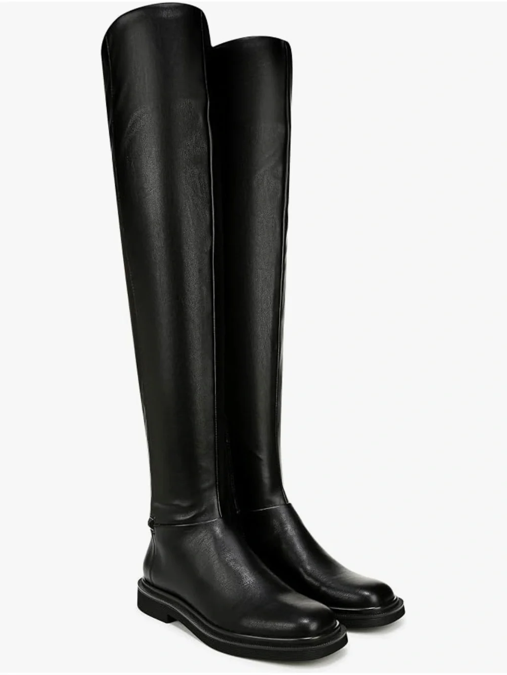 Franco Sarto Women’s Black Over-the-Knee Leather Boots